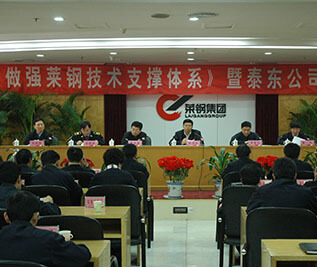 客戶來訪萊鋼泰東公司 客戶來訪萊鋼泰東公司